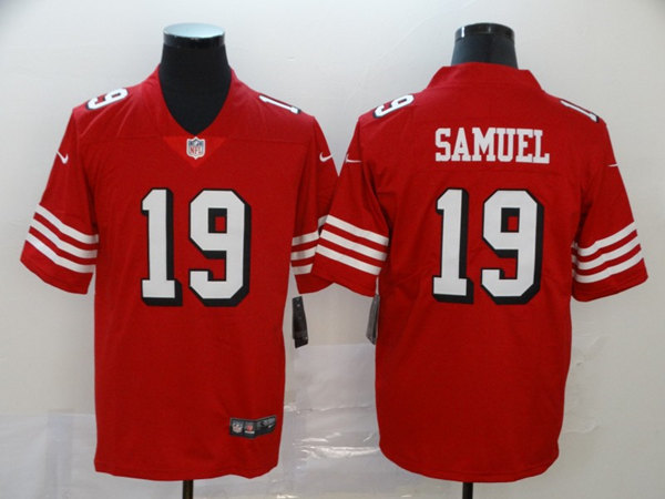 Toddlers San Francisco 49ers #19 Deebo Samuel Red New Vapor Untouchable Limited Stitched Jersey