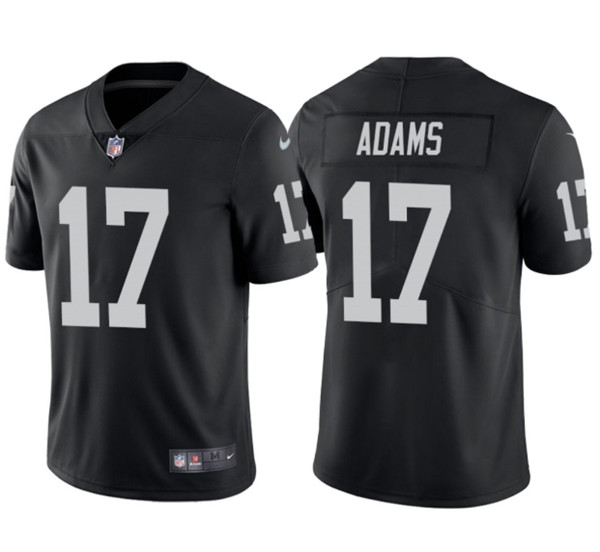 Youth Las Vegas Raiders #17 Davante Adams Black Vapor Untouchable Limited Stitched Jersey