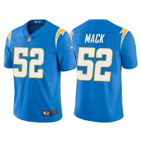 Youth Los Angeles Chargers #52 Khalil Mack Blue Vapor Untouchable Limited Stitched Jersey