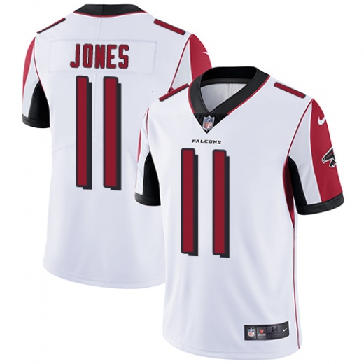 Youth Atlanta Falcons #11 Julio Jones White Vapor Untouchable Limited Stitched NFL Jersey