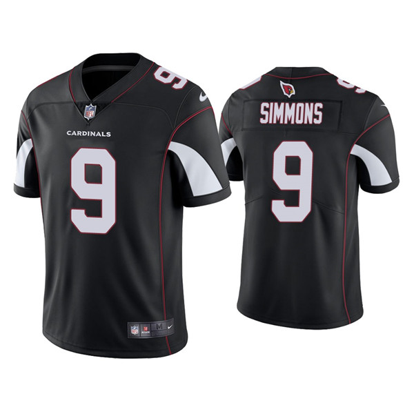 Youth Arizona Cardinals #9 Isaiah Simmons Black Vapor Untouchable Limited Stitched Jersey