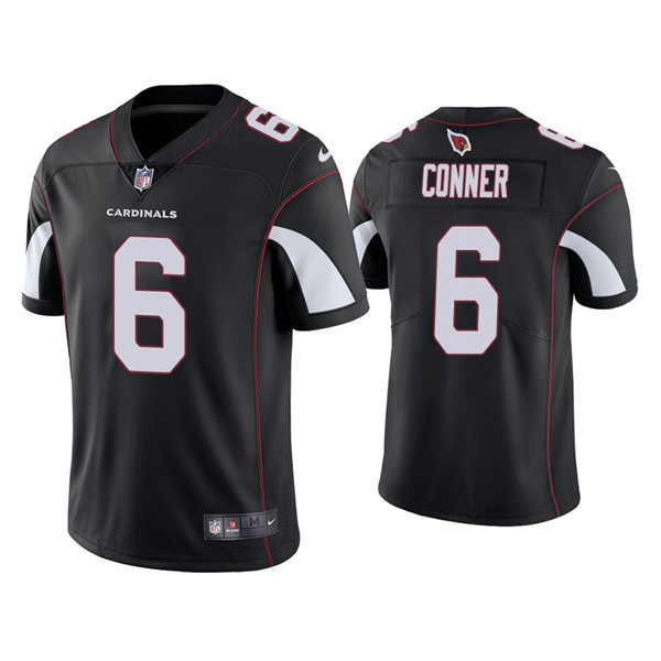 Youth Arizona Cardinals #6 James Conner Black Vapor Untouchable Limited Stitched Jersey