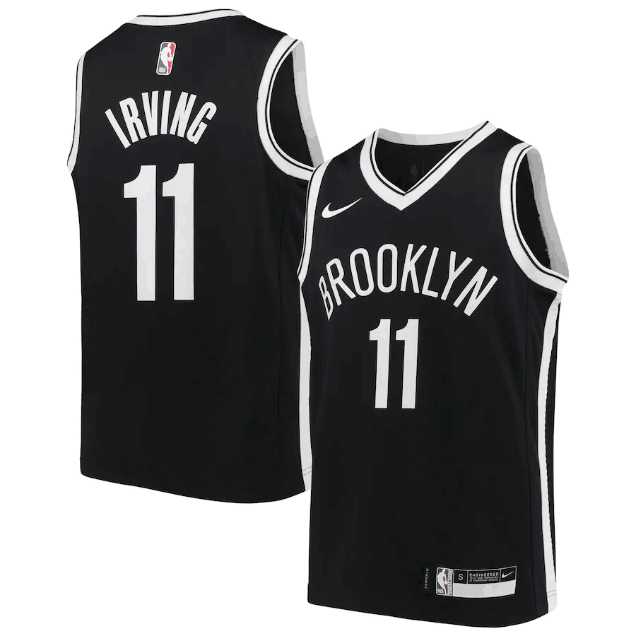 Toddlers Nets #11 Kyrie Irving Black Stitched NBA Jersey