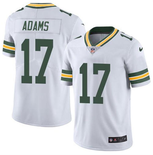 Youth Green Bay Packers #17 Davante Adams White Vapor Untouchable Stitched Jersey
