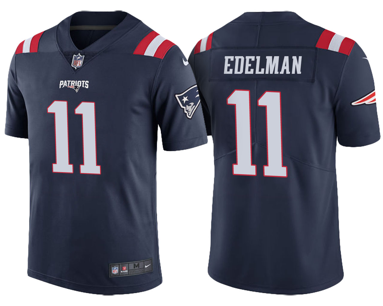 Toddlers New England Patriots #11 Julian Edelman Navy Vapor Untouchable Limited Stitched NFL Jersey