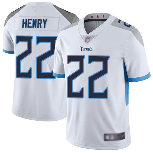 Youth Tennessee Titans #22 Derrick Henry Navy Vapor Untouchable Limited Stitched NFL Jersey