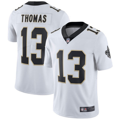Youth New Orleans Saints #13 Michael Thomas White Vapor Untouchable Limited Stitched NFL Jersey
