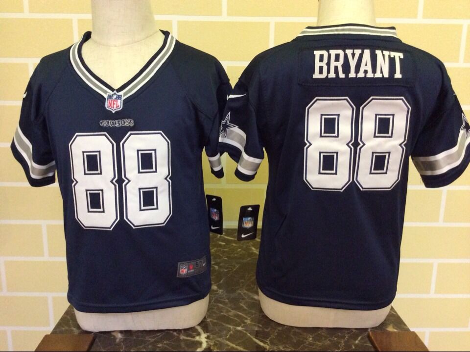 Toddler Nike Dallas Cowboys #88 Dez Bryant Blue Stitched NFL Jersey
