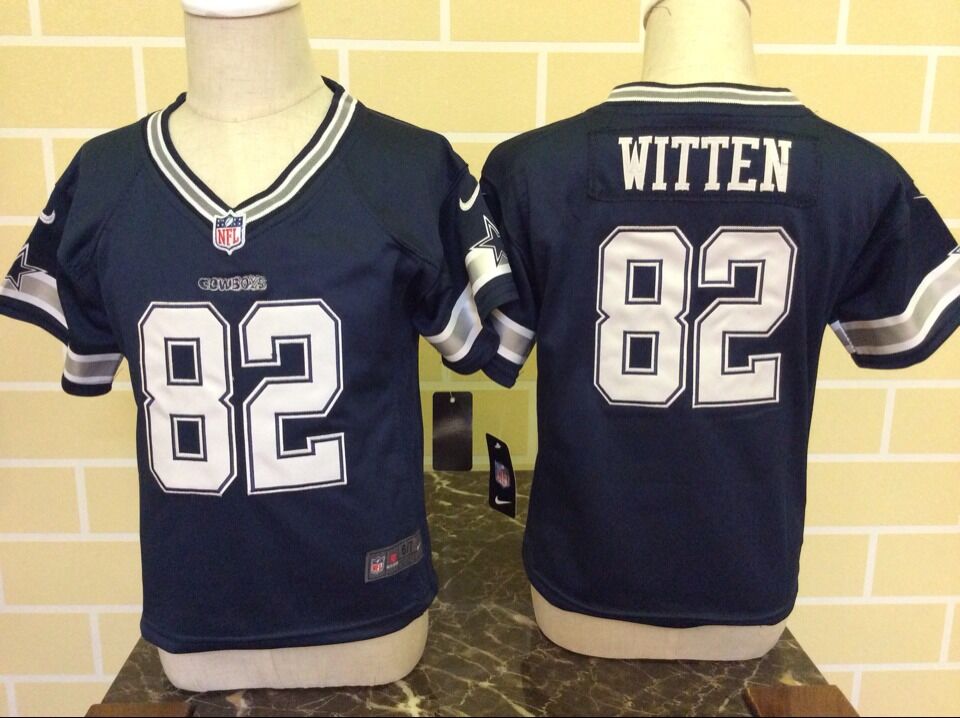Toddler Nike Dallas Cowboys #82 Jason Witten Blue Stitched NFL Jersey