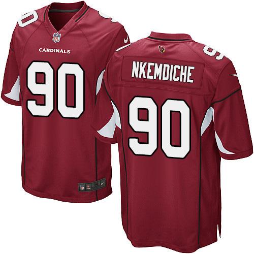 Nike Cardinals #90 Robert Nkemdiche Red Team Color Youth Stitched NFL Elite Jersey
