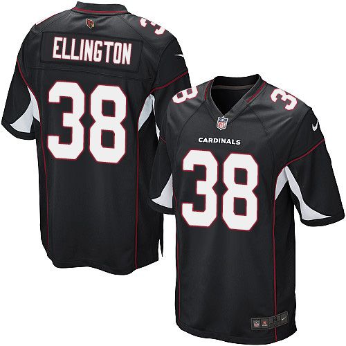 Nike Cardinals #38 Andre Ellington Black Alternate Youth Stitched NFL Elite Jersey