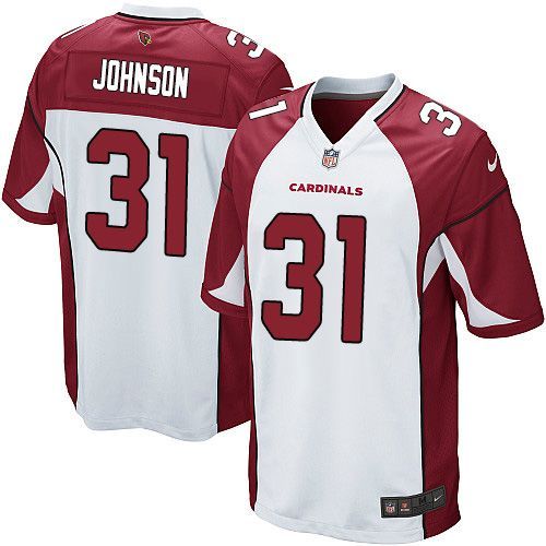 Nike Cardinals #31 David Johnson White Youth Stitched NFL Elite Jersey