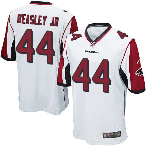 Nike Falcons #44 Vic Beasley Jr White Youth Stitched NFL Elite Jersey