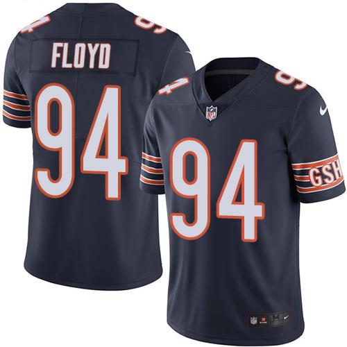 Nike Bears #94 Leonard Floyd Navy Blue Youth Stitched NFL Limited Rush Jersey
