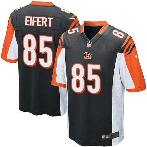Nike Bengals #85 Tyler Eifert Black Team Color Youth Stitched NFL Elite Jersey