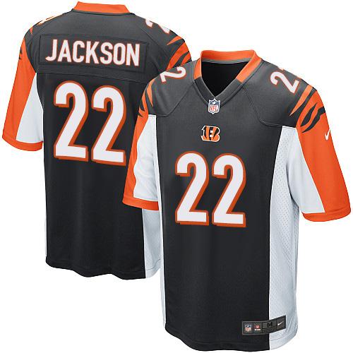 Nike Bengals #22 William Jackson Black Team Color Youth Stitched NFL Elite Jersey