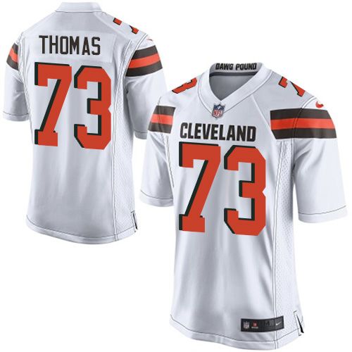 Nike Browns #73 Joe Thomas White Youth Stitched NFL New Elite Jersey