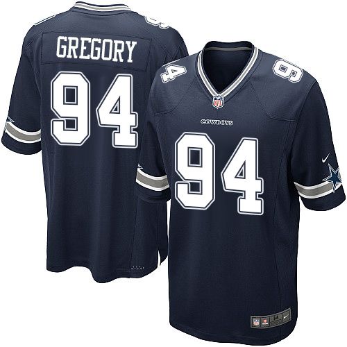 Nike Cowboys #94 Randy Gregory Navy Blue Team Color Youth Stitched NFL Elite Jersey