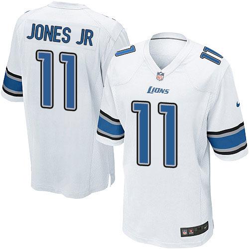 Nike Lions #11 Marvin Jones Jr White Youth Stitched NFL Elite Jersey