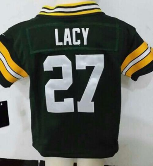 Toddler Nike Packers #27 Eddie Lacy Green Team Color Stitched NFL Elite Jersey