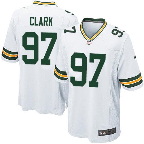Nike Packers #97 Kenny Clark White Youth Stitched NFL Elite Jersey
