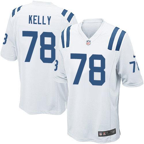 Nike Colts #78 Ryan Kelly White Youth Stitched NFL Elite Jersey