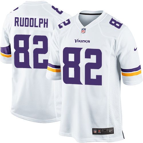 Nike Vikings #82 Kyle Rudolph White Youth Stitched NFL Elite Jersey