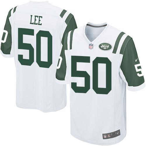 Nike Jets #50 Darron Lee White Youth Stitched NFL Elite Jersey