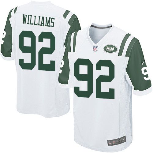 Nike Jets #92 Leonard Williams White Youth Stitched NFL Elite Jersey