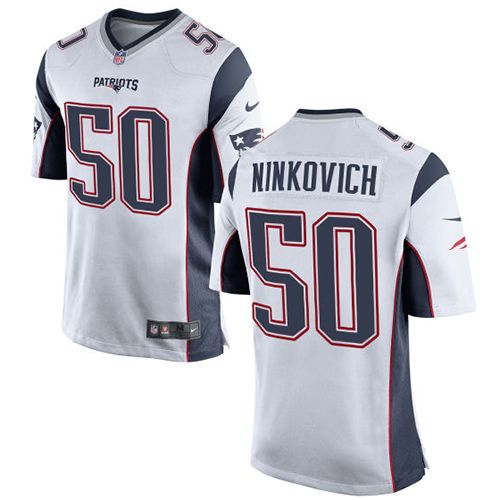 Nike Patriots #50 Rob Ninkovich White Youth Stitched NFL New Elite Jersey