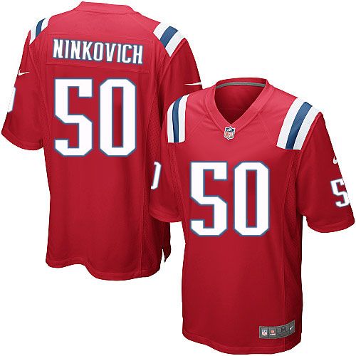 Nike Patriots #50 Rob Ninkovich Red Alternate Youth Stitched NFL Elite Jersey