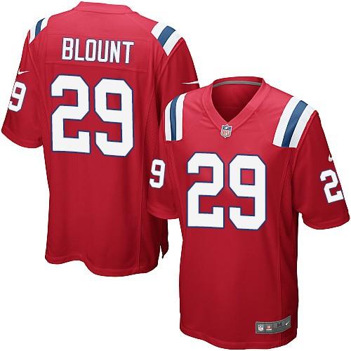 Nike Patriots #29 LeGarrette Blount Red Alternate Youth Stitched NFL Elite Jersey