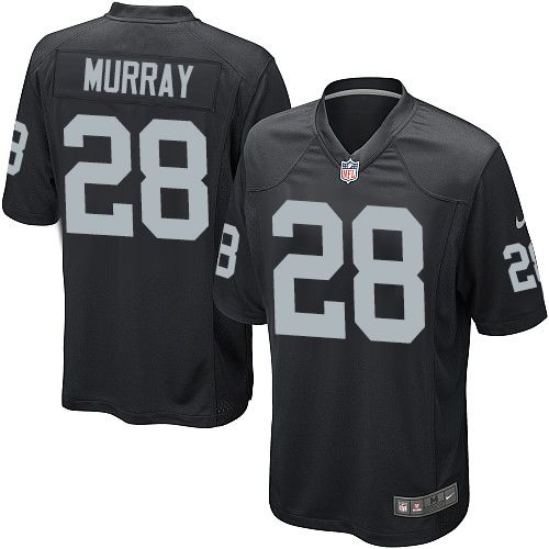Nike Raiders #28 Latavius Murray Black Team Color Youth Stitched NFL Elite Jersey