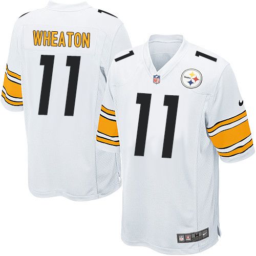 Nike Steelers #11 Markus Wheaton White Youth Stitched NFL Elite Jersey