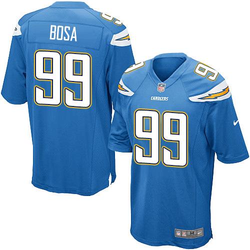 Nike Chargers #99 Joey Bosa Electric Blue Alternate Youth Stitched NFL Elite Jersey