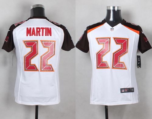 Nike Buccaneers #22 Doug Martin White Youth Stitched NFL New Elite Jersey