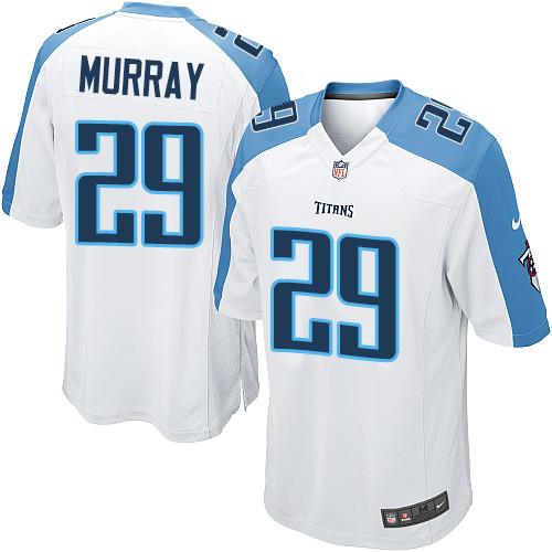 Nike Titans #29 DeMarco Murray White Youth Stitched NFL Elite Jersey