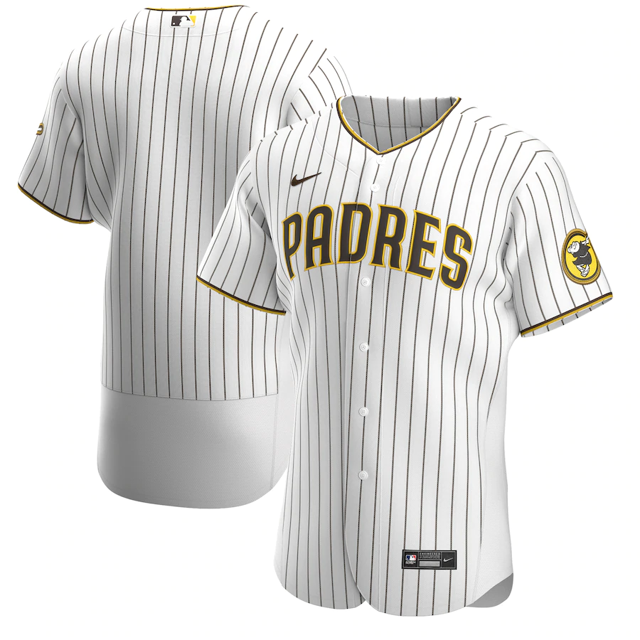 Toddlers San Diego Padres White Stitched MLB Jersey