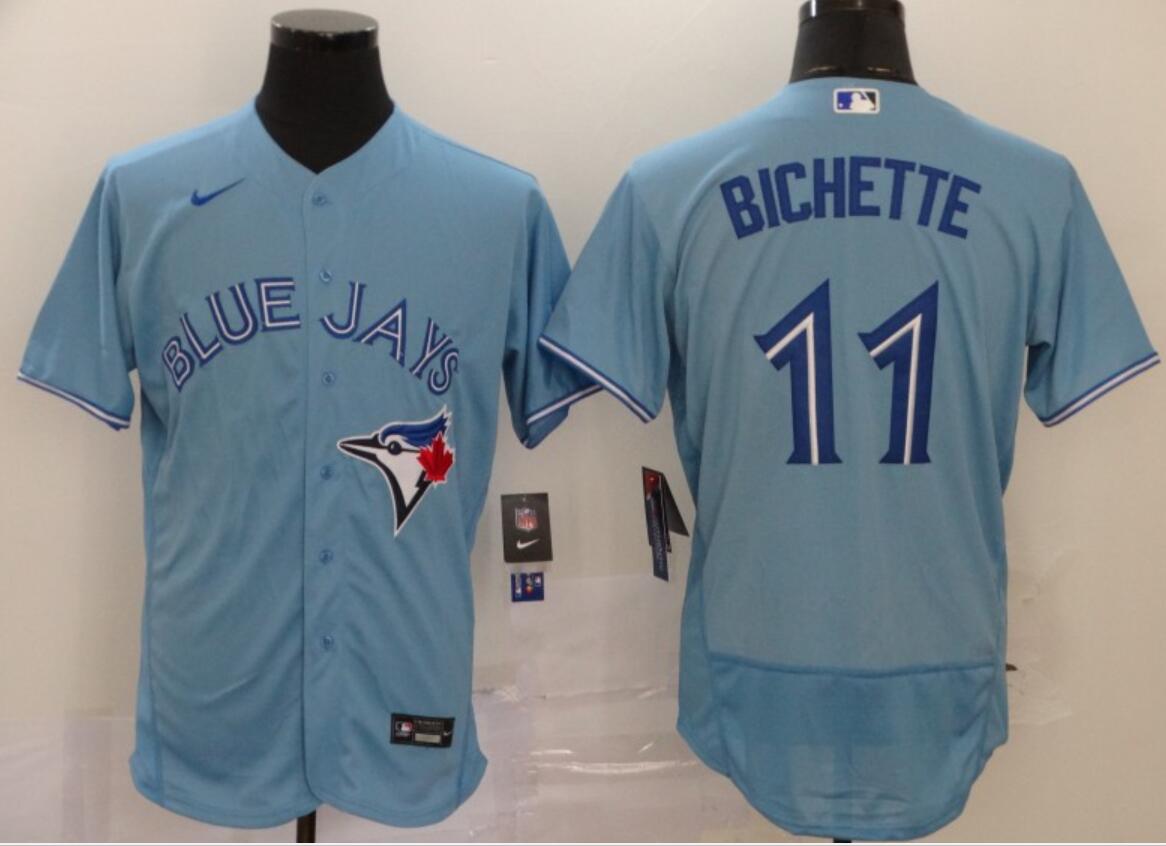 Youth's Toronto Blue Jays #11 Bo Bichette Blue Flex Base Stitched MLB Jersey