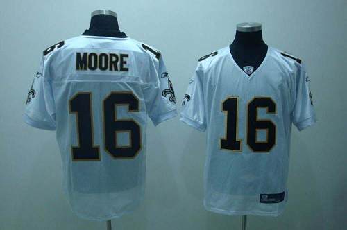 Saints #16 Lance Moore White Stitched Youth NFL Jersey