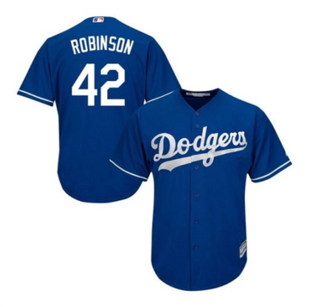 Youth Los Angeles Dodgers #42 Jackie Robinson Blue Stitched MLB Jersey