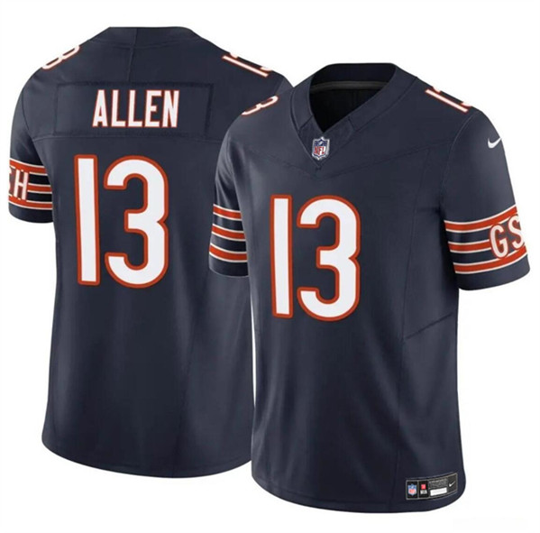 Youth Chicago Bears #13 Keenan Allen Navy 2023 F.U.S.E. Vapor Football Stitched Jersey