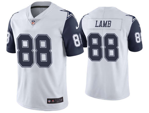 Toddlers Dallas Cowboys #88 CeeDee Lamb White Color Rush Stitched Jersey