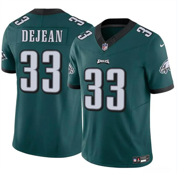 Youth Philadelphia Eagles #33 Cooper DeJean Green 2024 Draft F.U.S.E. Vapor Untouchable Limited Football Stitched Jersey