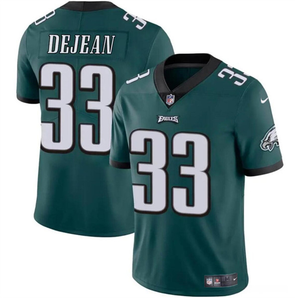 Youth Philadelphia Eagles #33 Cooper DeJean Green 2024 Draft Vapor Untouchable Limited Football Stitched Jersey