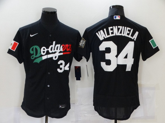 Toddler Los Angeles Dodgers Active Player Custom Black Cool Base Stitched Baseball Jersey