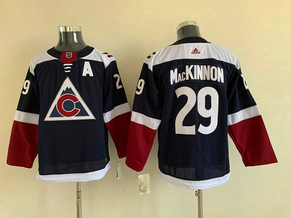 Youth Colorado Avalanche #29 Nathan MacKinnon Navy Stitched Jersey