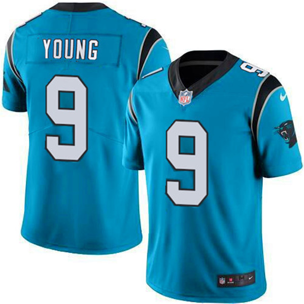 Toddlers Carolina Panthers #9 Bryce Young Blue Vapor Untouchable Limited Stitched Jersey