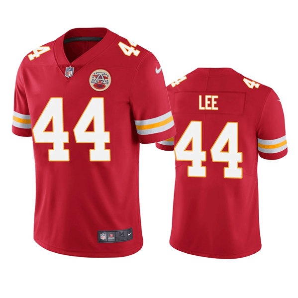 Youth Kansas City Chiefs #44 Elijah Lee Red Vapor Untouchable Limited Stitched Jersey