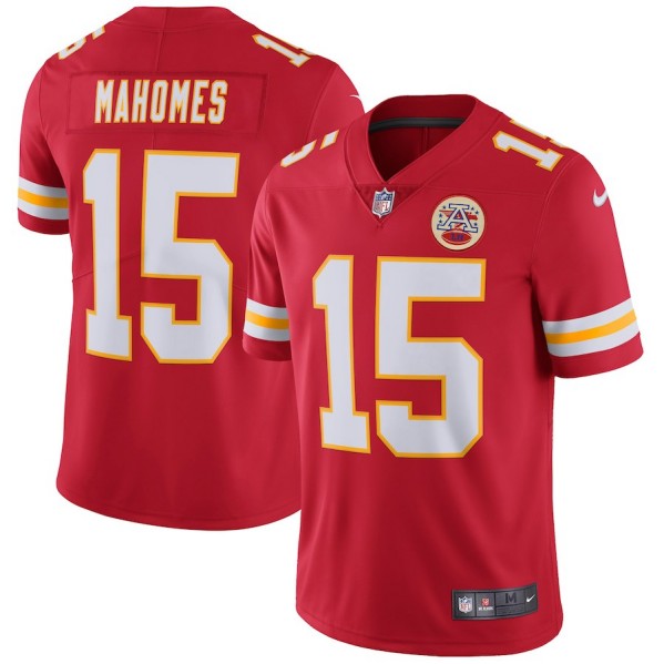 Toddlers Kansas City Chiefs #15 Patrick Mahomes Red Vapor Untouchable Limited Stitched Jersey